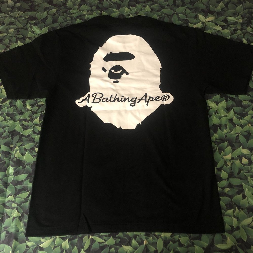 BAPE Ape Head Tee Black